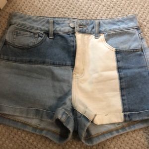 PacSun High Waisted Jean Shorts